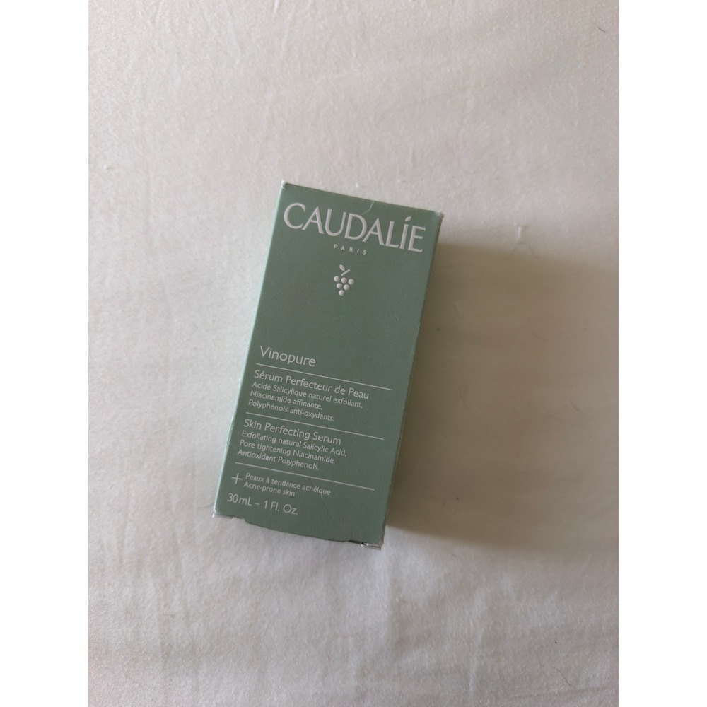 Caudalie Vinopure Skin Perfecting Serum 30ml Salicylic Acid Niacinamide NIB